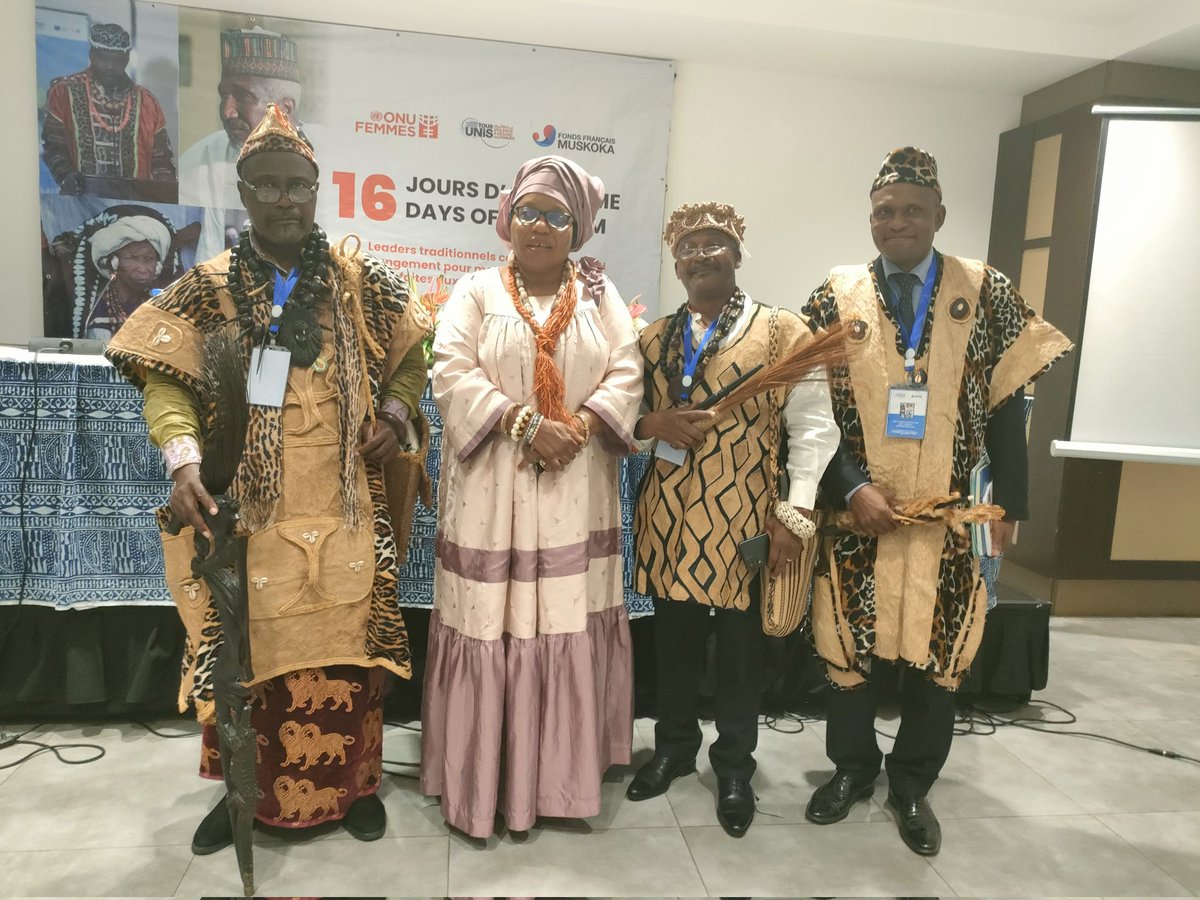 Reachoutreo's tweet photo. Women's effective leadership and  participation is key  when talking of good governance. Is it a reality? Achievable or a myth in #Cameroon? Recent appointments can best exemplify... https://t.co/AglgIU1Aov