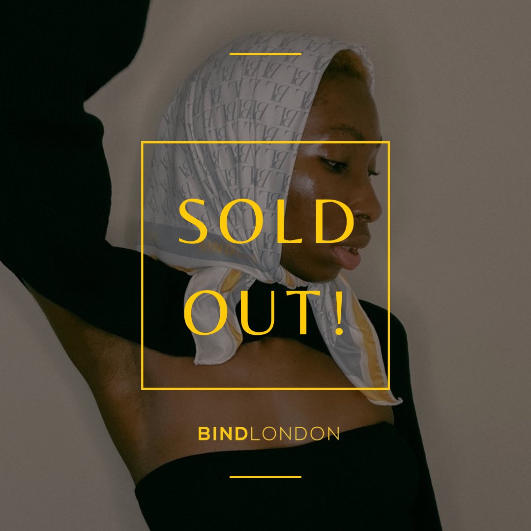NAOMI officially sold out. 

Get what you can in our ‘Everything Must Go’ sale. 

bindlondon.com