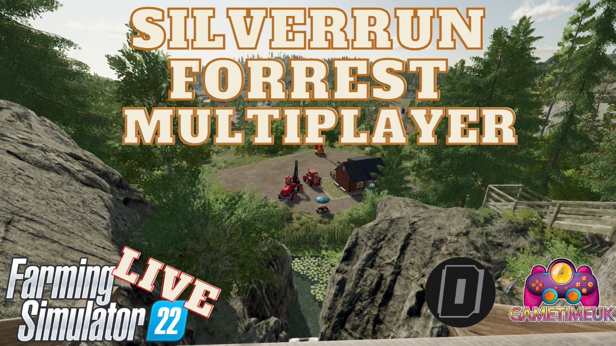 gametimeuk1's tweet photo. join us tonight at 8pm as myself & @dew1911gaming We are continue our silverrun operations
https://t.co/7xwNnxr0aZ
@redeventgames @VPGFam @sme_rt @BlazedRTs @farmingsim @GIANTSSoftware
#silverrunforrest #farmingsimulator22
#platinumexpansion https://t.co/W07l2H6NJL