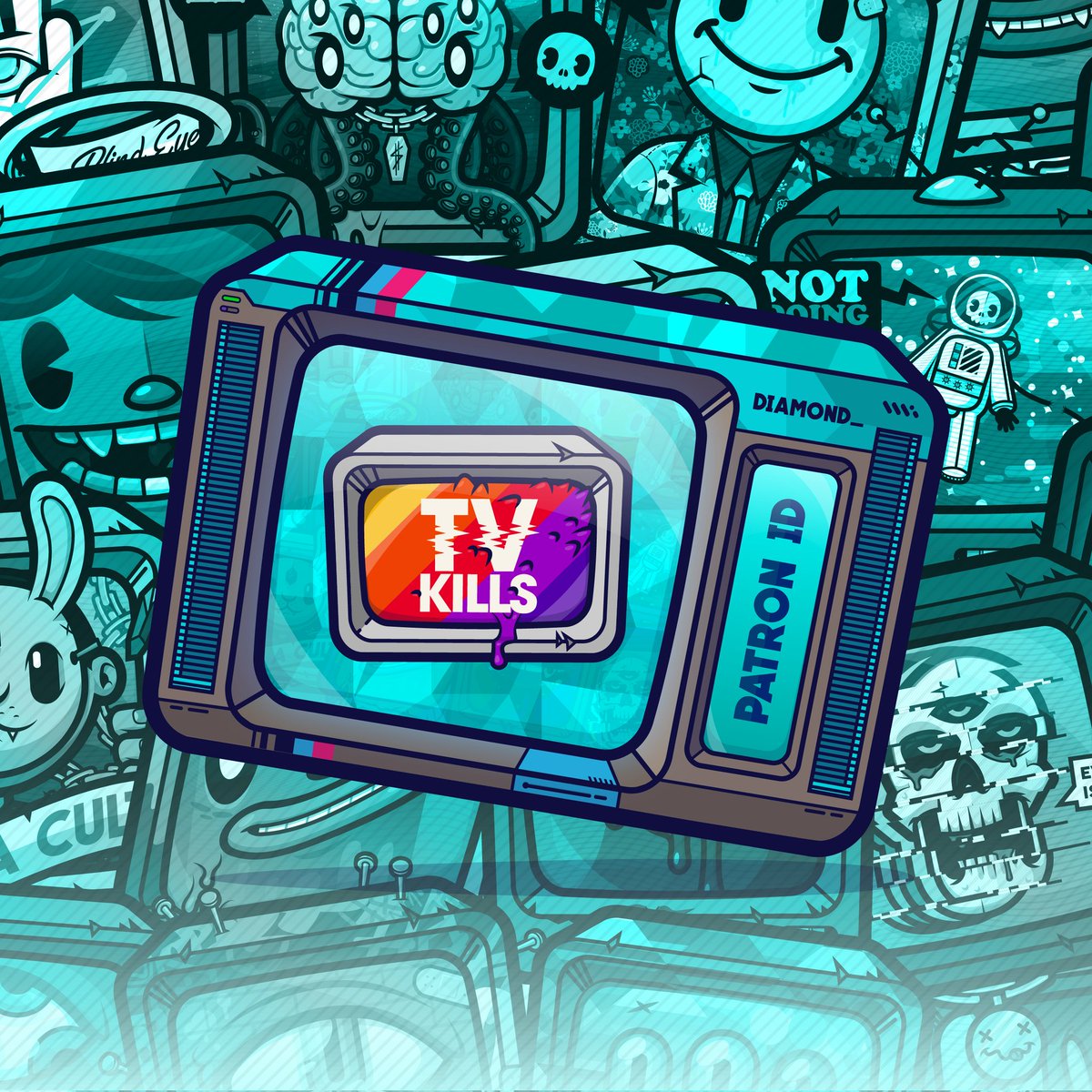 TVKillsCNFT's tweet photo. We are glad to introduce the "Patron Id" by TVKills with a giveaway of 1 × TVKills NFT!

Tag your #CNFT friends, Follow and Retweet to participate in the #Giveaway 📺 and follow the thread for more info!

#CNFTs #CNFTs #NFT #CNFTGiveaway #CNFTProject #CNFTCollection 
🧵(0/4) https://t.co/EFW4VzJG79