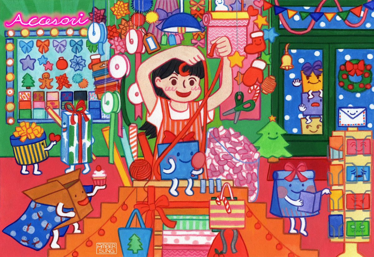 ambersungart's tweet photo. It’s #PortfolioDay !
I am Amber, a freelance illustrator who believes everyday objects around us are filled with intelligence!
I’ve picked out 4 favorites from my recent artworks! 
☁️https://t.co/6C839qShyK
#illustration #art #painting https://t.co/suJUlMOiVx