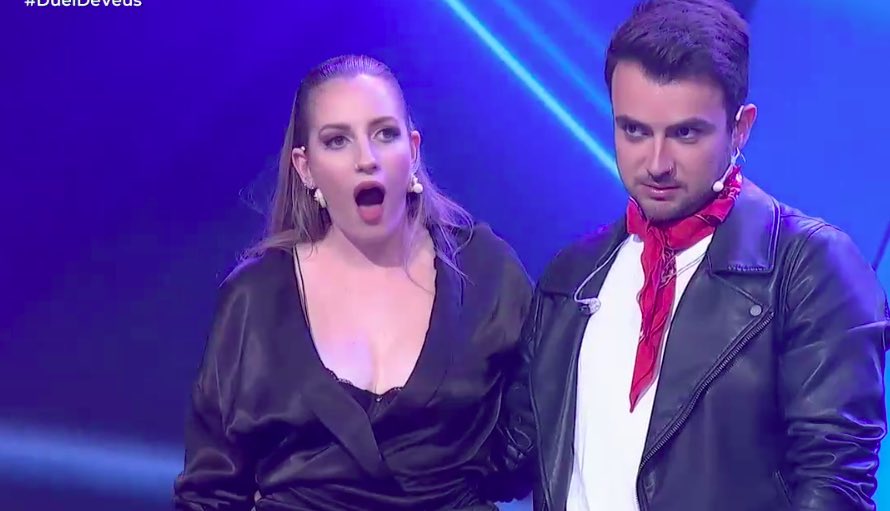 guillem_mayo's tweet photo. 😂LAS CARAS JUAN, LAS CARAS😂 #dueldeveus | @DueldeVeus @Musiclau1 https://t.co/8nPtiHct3n