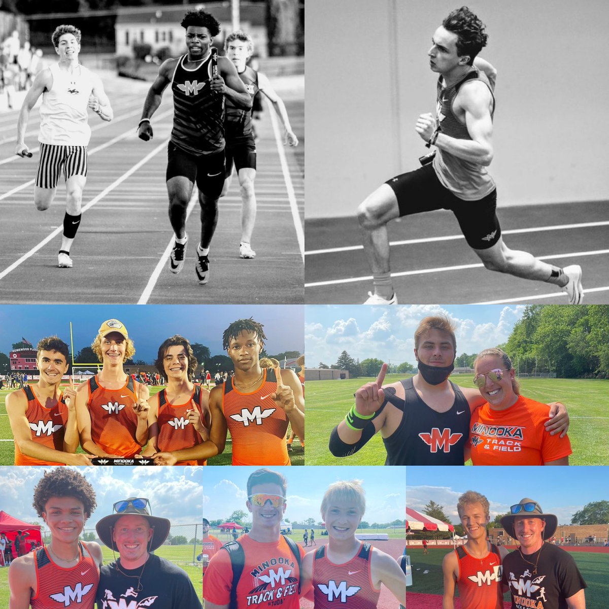 Over the last few seasons, Minooka Boys Track competed at the IHSA State Meet and had success with the help of athletes from <a href="/Minooka_Indians/">Minooka Football</a>, <a href="/Minooka_MS/">Minooka Boys Soccer</a>, <a href="/MCHSBoysBball/">Minooka Boys Basketball</a>, <a href="/MinookaXC/">Minooka XC</a>, <a href="/Minooka_WR/">Minooka Wrestling</a>, Swimming, &amp; Judo! Come join our family! Visit runminooka.com #SmithStrong