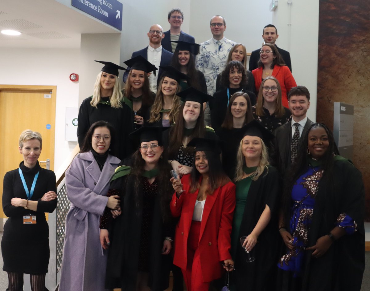 We’re starting the New Year off by celebrating the success of our newly graduated MA Social Research students, who attended their ceremony yesterday afternoon. 

Well done! and good luck for the future!