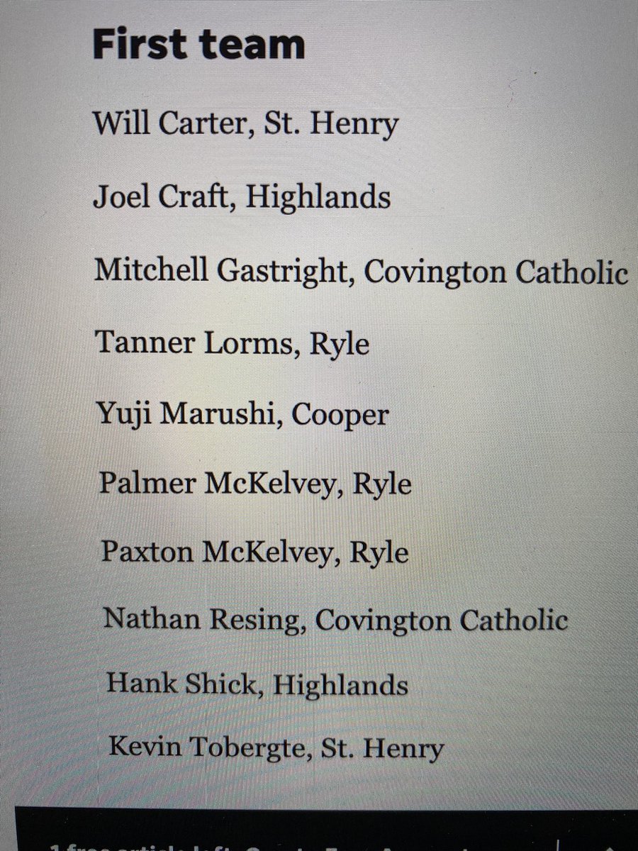 hhsbluebirdies's tweet photo. Congrats to all the players on making the Enquirer golf first and second team.  @hhsbluebirdies had three make it @Joelcraft21 @ShickHank first team and Nate Surrey second team.  Nice work gentleman. @fthhsathletics https://t.co/sZhGfiRuce