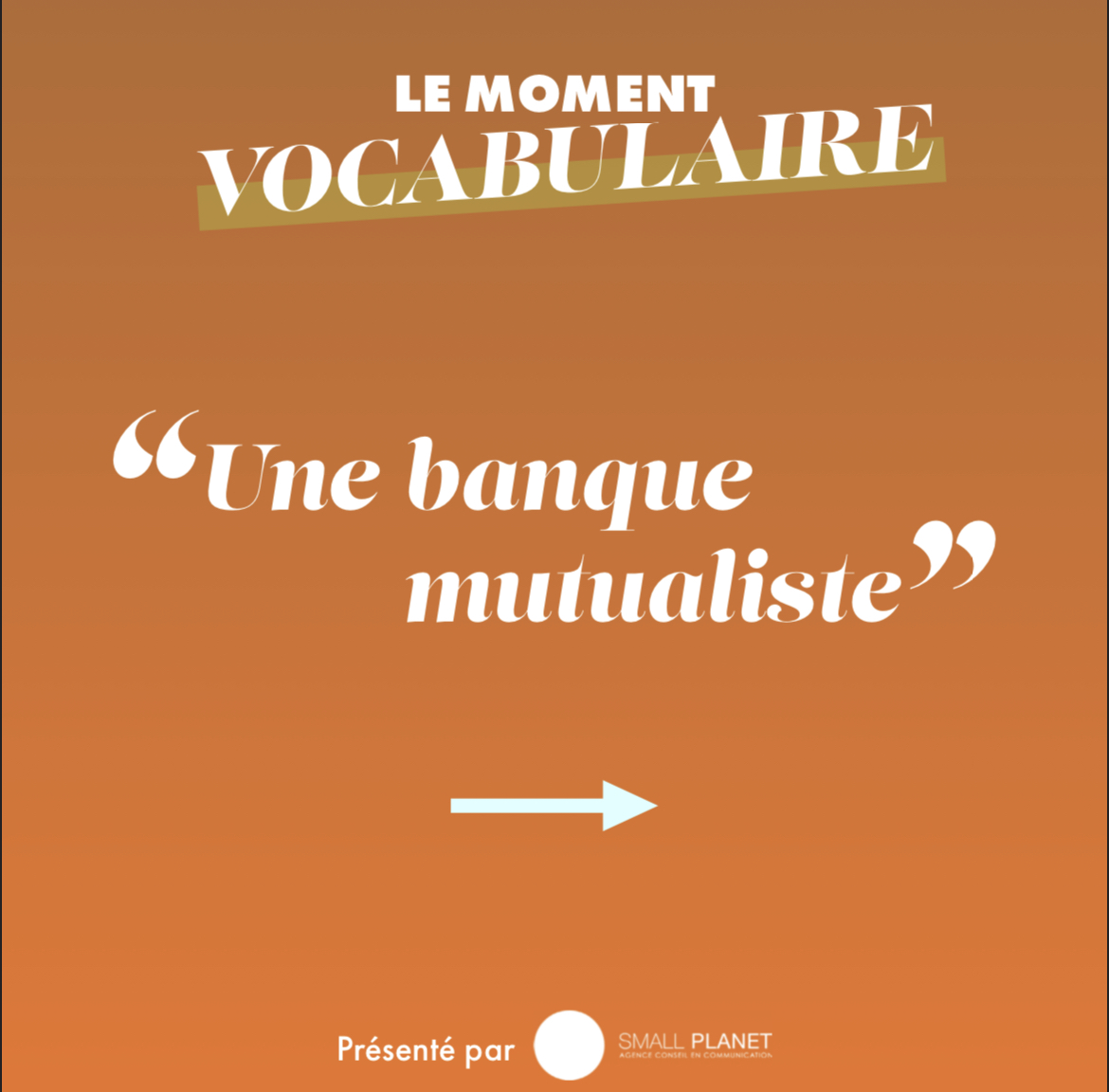 smallplanetCom's tweet image. NOUVEAU FORMAT ! 

A partir d'aujourd'hui, nous vous proposons un nouveau format pour nos publications... Que diriez-vous d'en apprendre plus sur notre secteur, à travers du vocabulaire, "en veux-tu en voilà" ! 

Dites nous en commentaires si l'idée vous plaît !