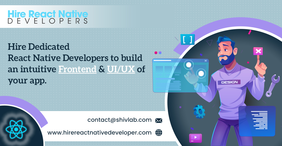 reactdevelopers's tweet image. Hire Dedicated React Native Developers to build an intuitive frontend &amp;amp; UI/UX of your #mobileapp.

📲 +91 704-357-7787
📧 contact@shivlab.com
Get a free consultation - bit.ly/3XjTJQO

#hirereactnativedevelopers #reactnativedeveloper #100DaysOfCode #knightcoders