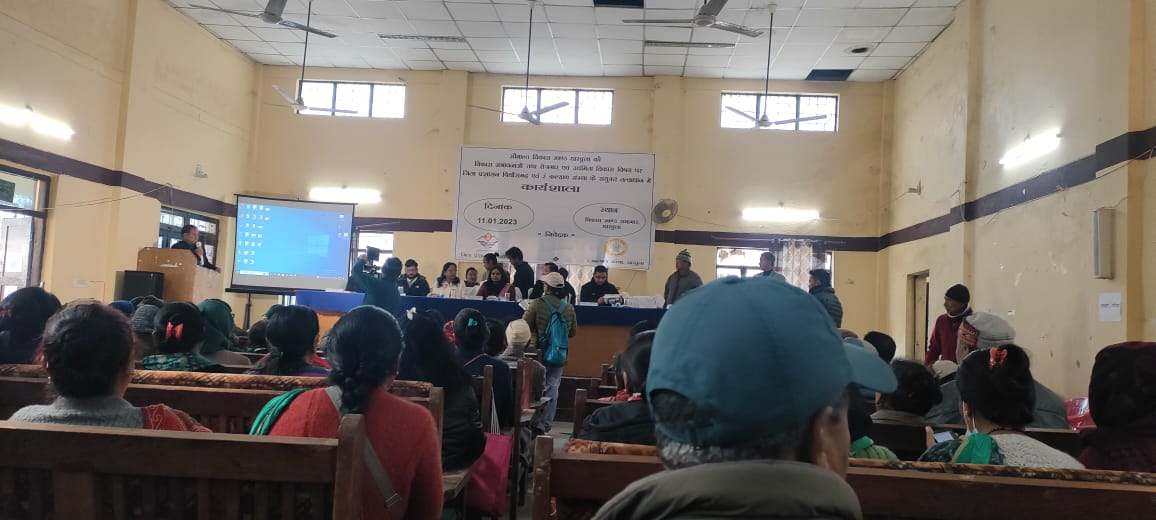 जनपद पिथौरागढ़ के धारचूला में बहुउद्देशीय शिविर  के अंतर्गत जिला सैनिक कल्याण एवं पुनर्वास कार्यालय के शिविर का आयोजन किया गया।
<a href="/ganeshjoshibjp/">Ganesh Joshi</a> <a href="/KSBSectt/">Kendriya Sainik Board Secretariat</a>