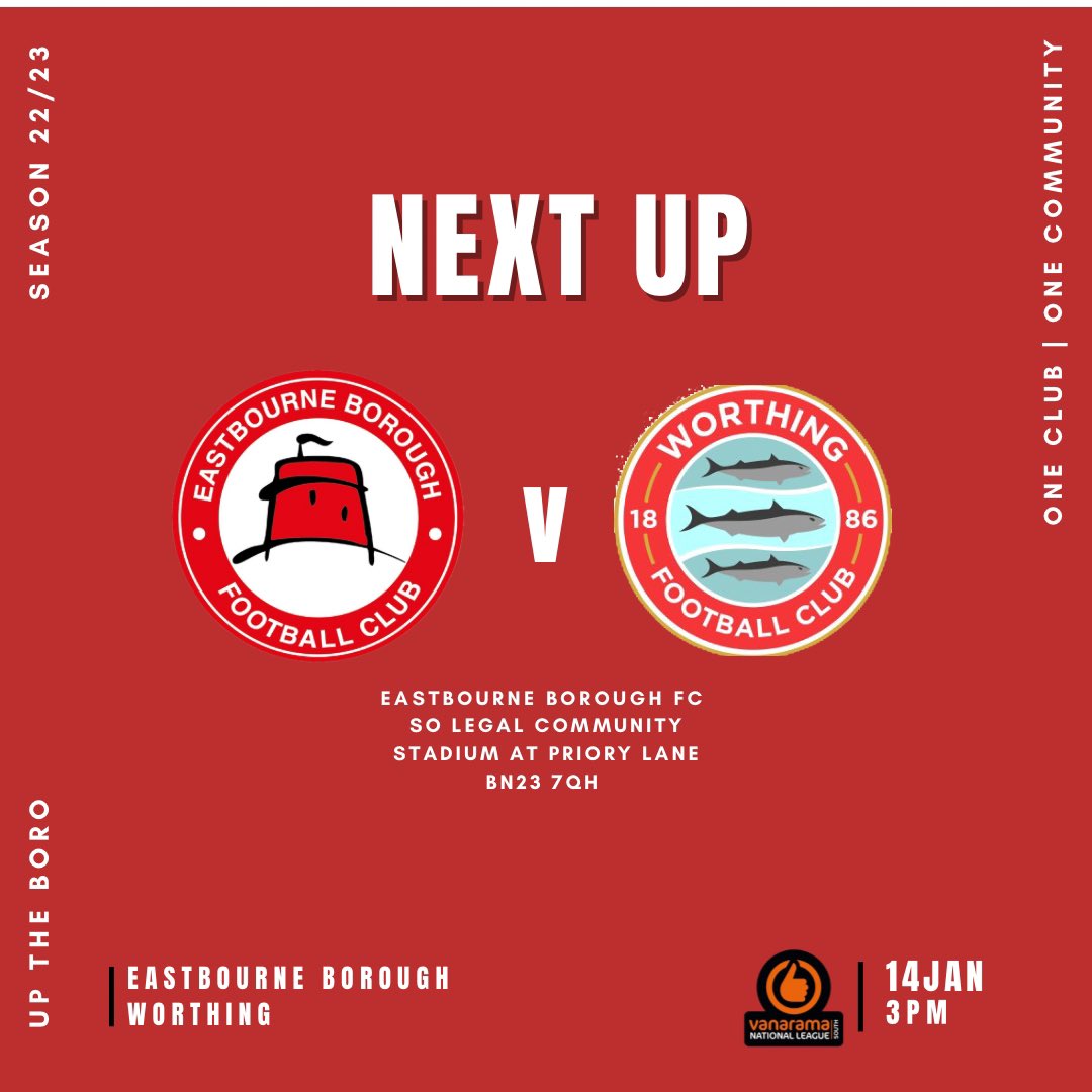 ⚽️ DOUBLE DERBY ⚽️

This Saturday in the sports bar - Man city vs Man United 12noon KO open to all! 

Stay on to watch the Battle of east vs west Sussex at the SO Legal stadium - gates open at 2pm, KO off at 3pm!