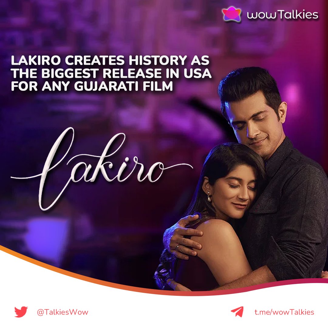 This is rock solid! 💪

Lakiro is touted to be the biggest release of any Gujarati film in the USA! Be a part of history &amp; a proud member of the #Lakiro journey with #wowTalkies.

Get your hands on the exclusive Lakiro #NFTCollection.

Mint here: nft.wowtalkies.com
