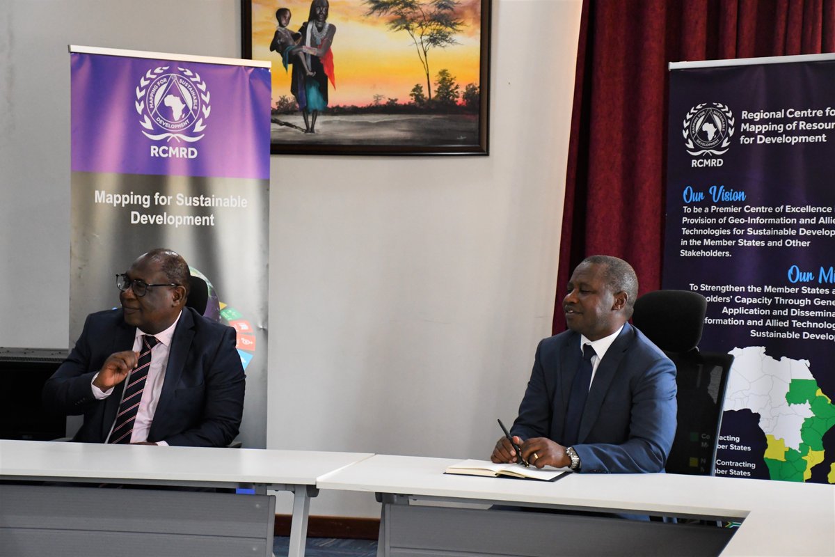 RCMRD 🇰🇪 🇺🇬 🇸🇴 🇹🇿 🇲🇼 🇰🇲 🇿🇲 🇱🇸 🇸🇿 on Twitter "The Minister of State for