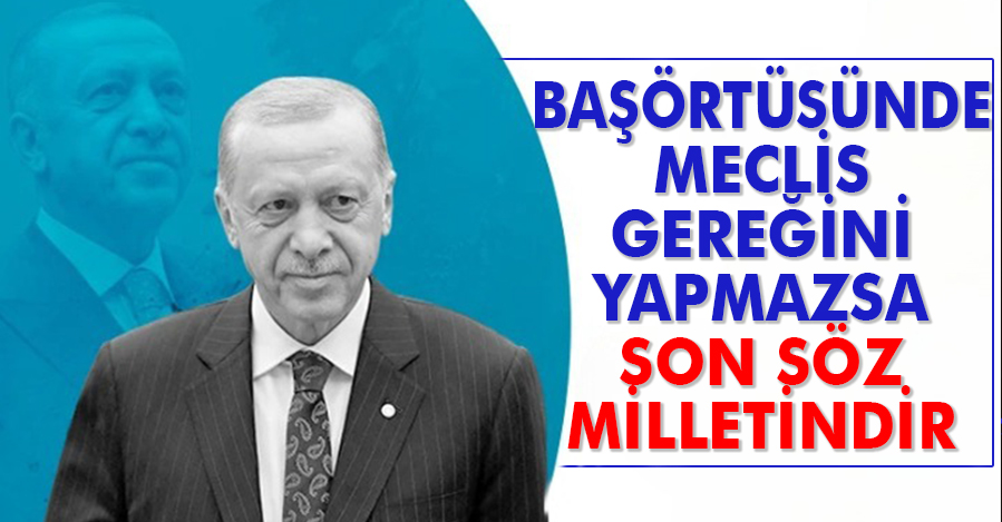 Cumhurbaşkanı Erdoğan: Anayasa değişikliğinde Meclis üzerine düşeni yerine getirmezse son sözü milli irade söyleyecek

heryerhaber.com/haber/cumhurba… 
#cumhurbaskani #RecepTayyipErdogan #AnayasaDeğisikliği #gündem #haber