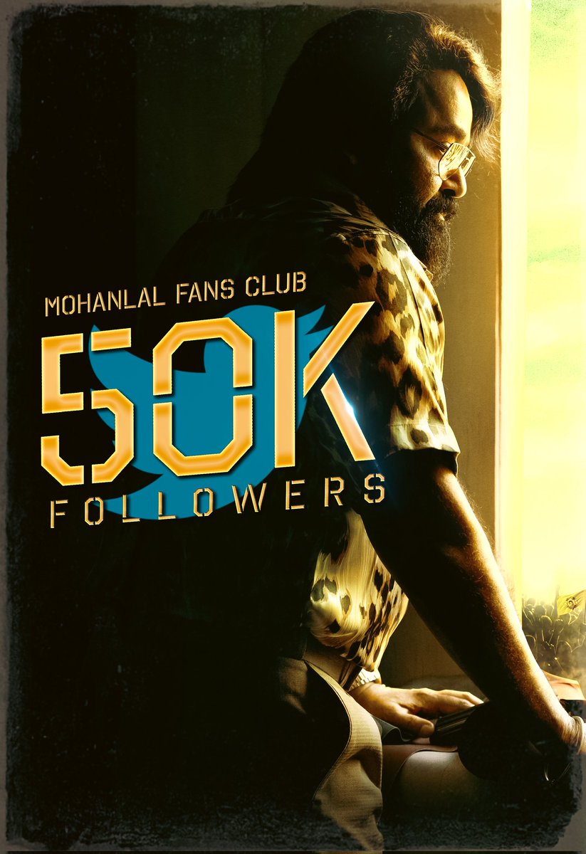 MohanlalMFC's tweet photo. We have Successfully reached 50K Lal Hearts Now !!! ♥️

Thanks to each and every single follower who stood as a backbone to us. ❤️

As always We will be here forever to Lead our Legend @Mohanlal ⭐️👑

                   - With Love @MohanlalMFC https://t.co/mBVq1n3vts