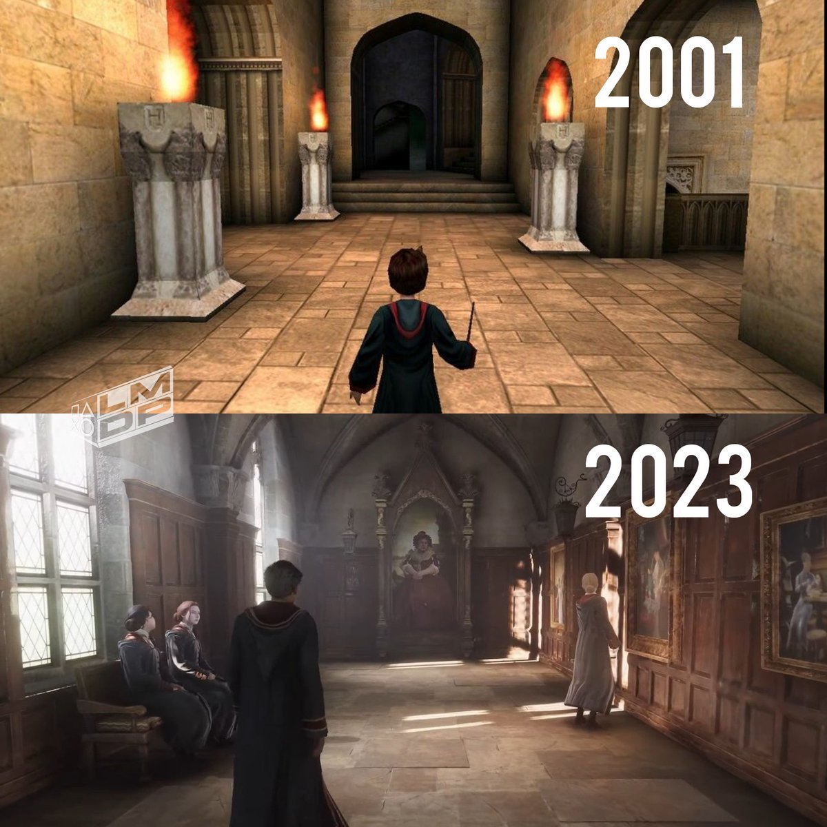 HARRY POTTER PS1 VS PS2 VS PS3 VS PS4 VS PS5 