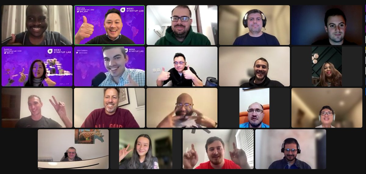 lvv117's tweet photo. @web3startuplab  3rd cohort started https://t.co/WwldV3xE6O
