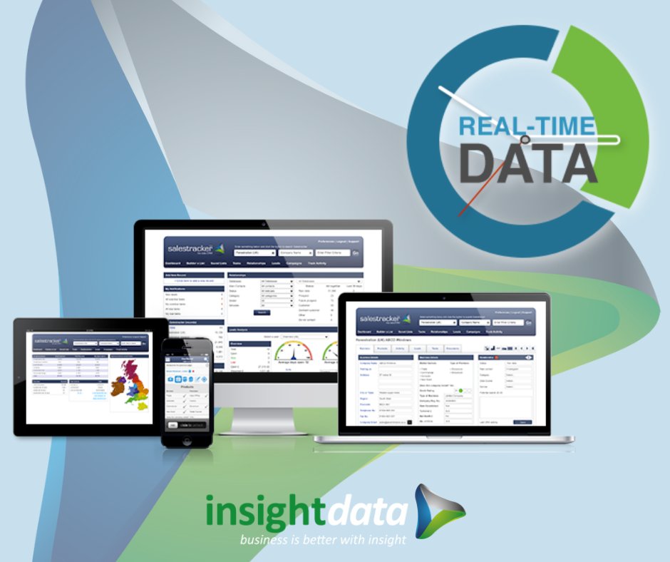 Salestracker is the world’s first fully-integrated sales and marketing platform, providing detailed information on thousands of companies within the construction industry.

How do I know all the details of potential prospects are correct?

Answer 👉insightdata.co.uk/news/how-to-fi…