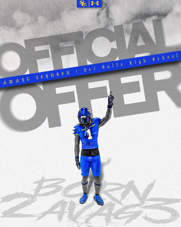 Blessed to receive an offer from <a href="/SavageStormFB/">Savage Storm Football</a>