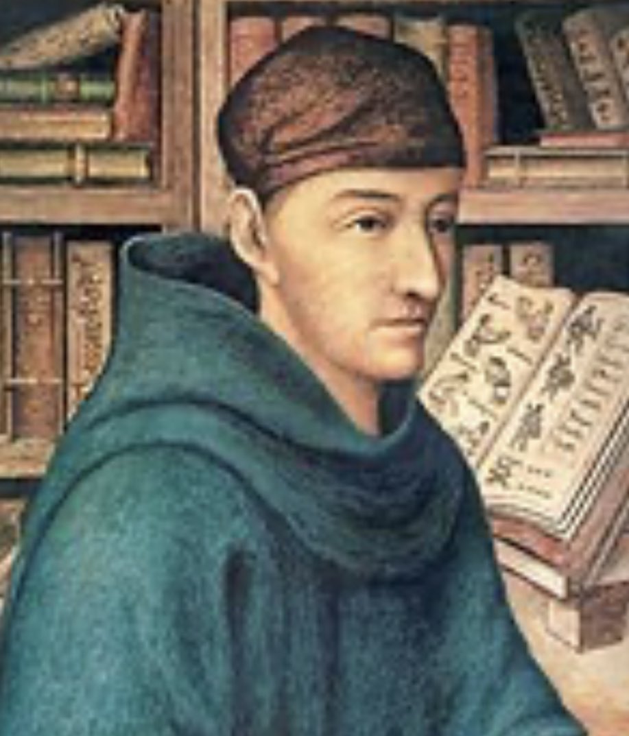 maradeparade's tweet photo. Ok hear me out 😳 Fray Bernardino de Sahagún?? https://t.co/GrtVM0zQES