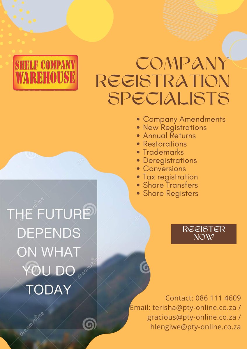 scwkzn's tweet photo. A blessed and prosperous 2023 to all our wonderful clients! Looking forward to being of service for all your Registration needs. #RegistrationSpecialists #SCWKZN https://t.co/ttxxUuTLeC