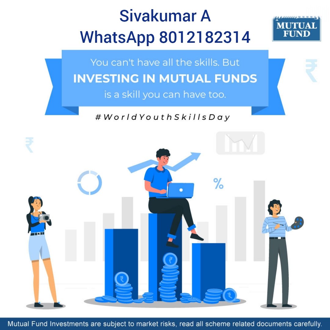 sivakumaral1981's tweet image. இளைஞர்களே எதிர்கால நிதி திட்டமிடல் குறித்து சிந்தித்து முதலீடு செய்யுங்கள், உங்கள் கனவுகளை வளர்த்துக் கொள்ளுங்கள், முன்கூட்டியே முதலீட்டை தொடங்குவதன் மூலம் உங்கள் நிதி இலக்கு மற்றும் நிதி திறனை வளர்த்துக் கொள்ளுங்கள்.முதலீட்டு உதவிக்கு வாட்ஸ்அப் 8012182314 #SIP #MutualFund #mfsip