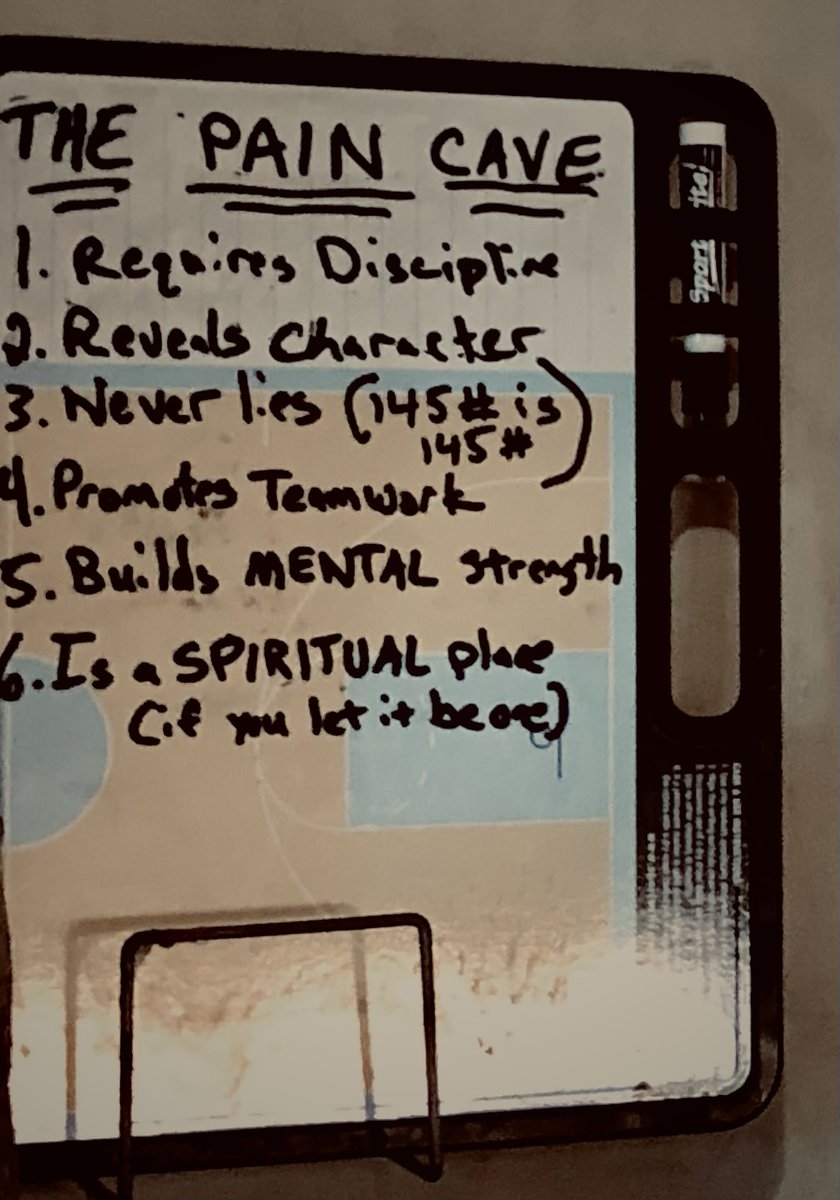 Learn it. Live it. Love it. #ThePainCave #Discipline #Spirituality #Character #Teamwork