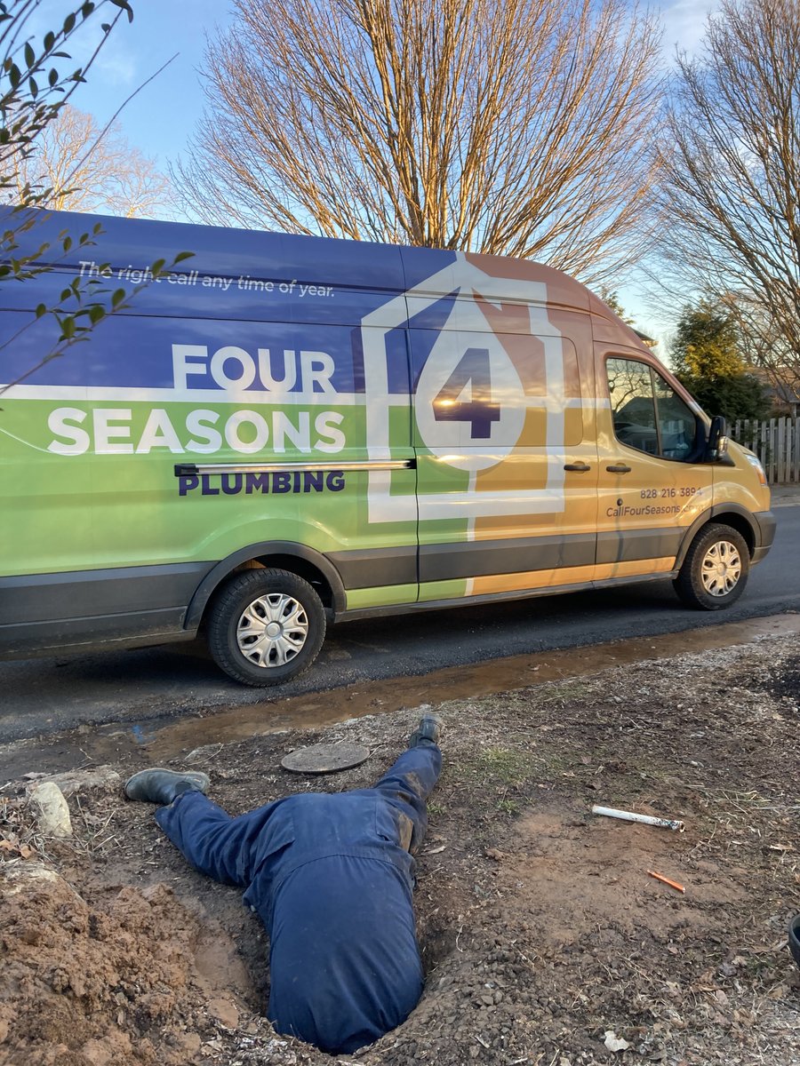seasons_nc's tweet photo. Going to fight #vecna, #BRB. Or maybe #fixing a #leaking #pipe, you decide..

#strangerthings #plumberlife #ashville #dig #callfourseasons #fourseasonsplumbing @netflix @Stranger_Things #upsidedown #eleven #hole #plumber #ashevilleplumber #scifijoke #sunset https://t.co/uxer4A6c1t