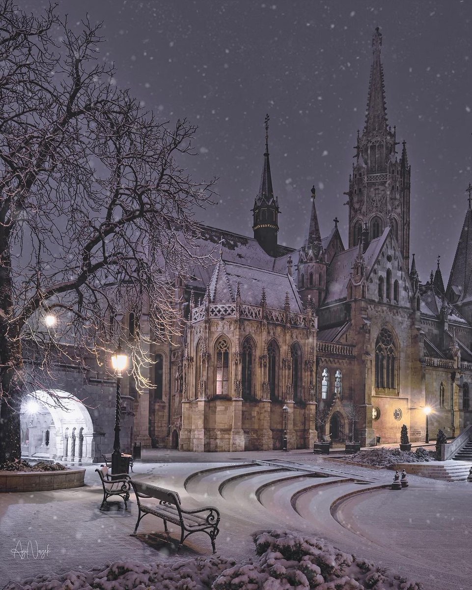 A cozy dusting of snow in Budapest, Hungary 🇭🇺❄️

The city is popular during the holidays for its festive and welcoming atmosphere ☃️

📸 IG: aginoszek

#europetravel #hungary