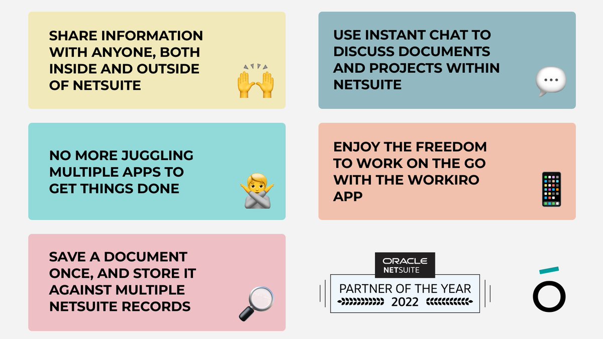 workiroapp's tweet image. Here&apos;s a few reasons we think the Workiro #SuiteApp for #NetSuite is pretty darn sweet 🍬 The list is quite long, so we&apos;ve kept it to five... for now 😉