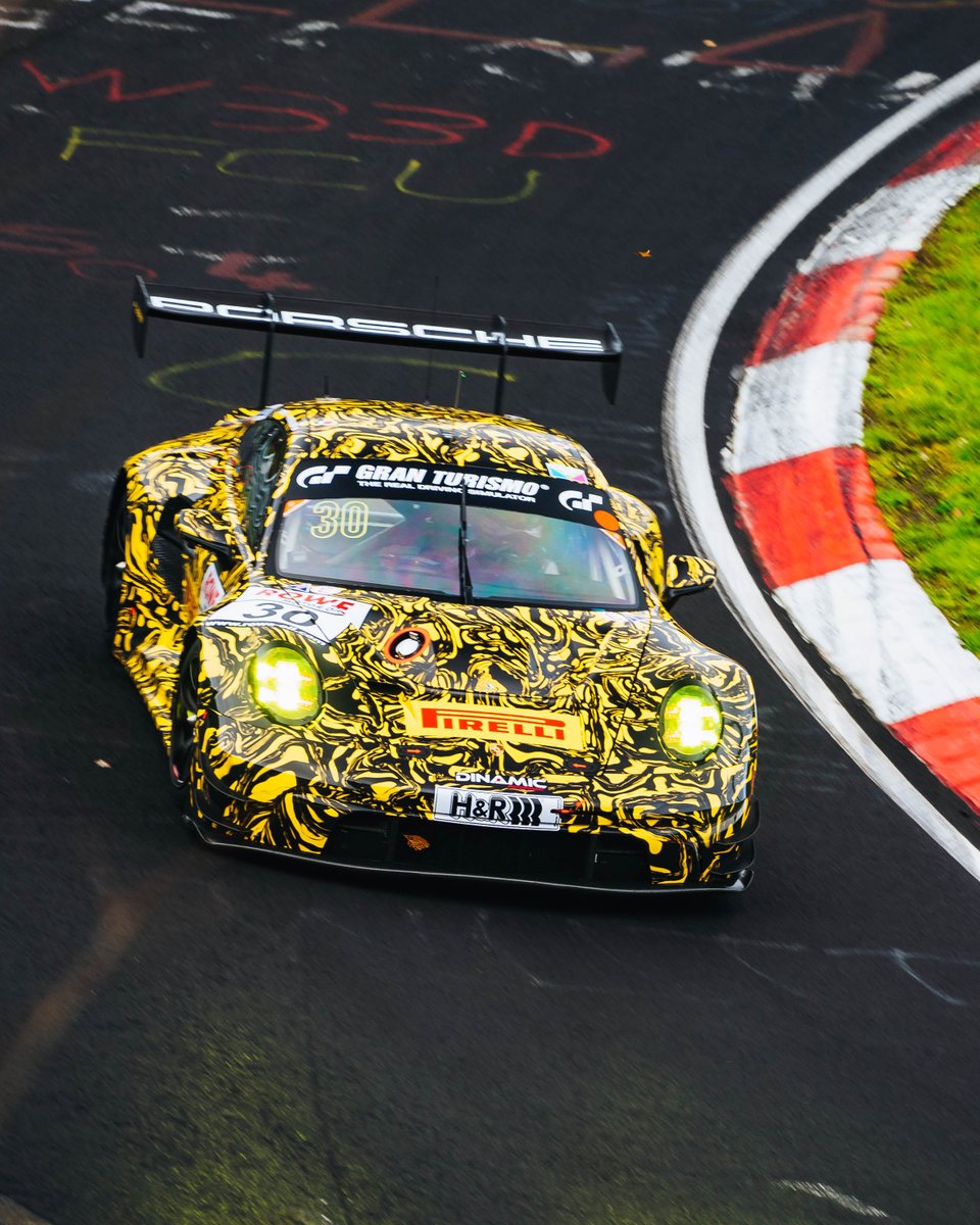 Customer_Racing's tweet photo. Choose your livery. Tell us your favourite below: 💙💛💚

#PorscheCustomerRacing #Porsche #Porsche911GT3R #NLS https://t.co/tAuzmzPk7t