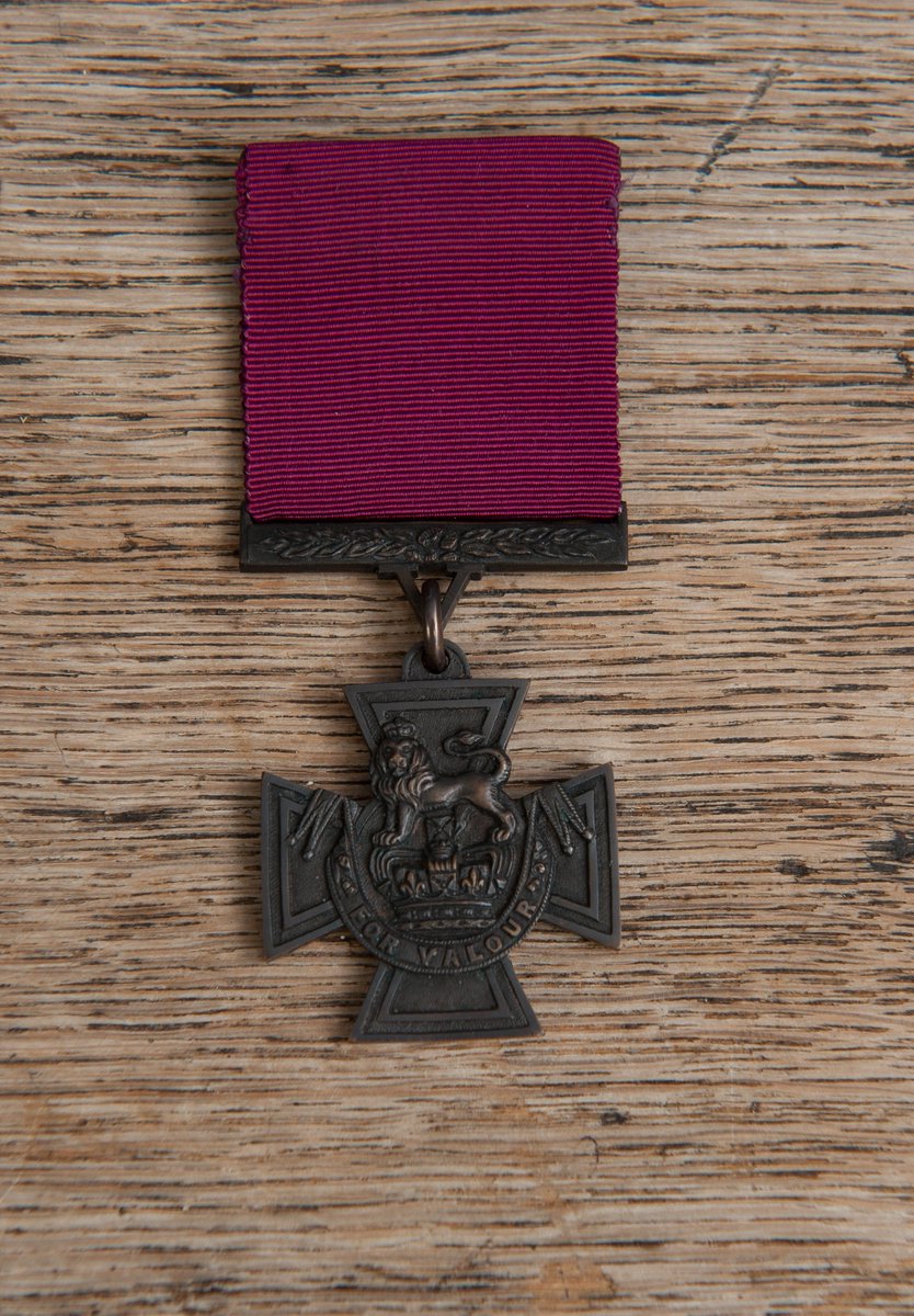 To mark #HeritageTreasures Day and we are sharing a new Object of the Month - a Victoria Cross. This particular medal was posthumously awarded to 2nd Lieutenant George Ward Gunn in 1942. Read more about him and his heroic actions here bit.ly/3vRF4Rg