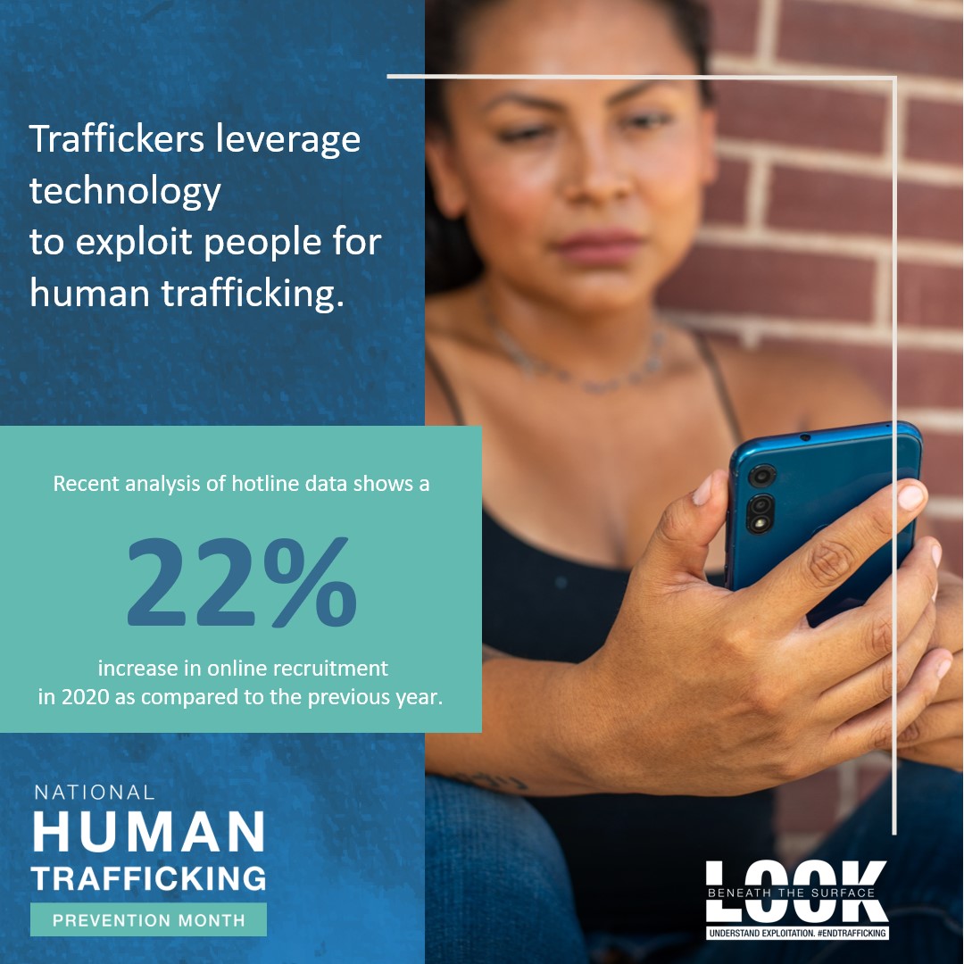 Identify & respond to people who are @ risk or who have experienced #HumanTrafficking. Trainings are
available @ no cost. ow.ly/KM8J50MmTIO. The National Human Trafficking Hotline, 1-888-373-7888 or text HELP to 233733 (BEFREE).
 #Partner2Prevent  ow.ly/hL7U50Mn2ev