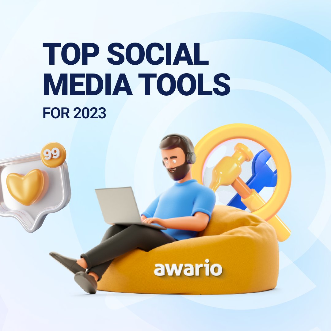 AwarioApp's tweet photo. Look at 𝟭𝟲 𝗧𝗼𝗽 𝗦𝗼𝗰𝗶𝗮𝗹 𝗠𝗲𝗱𝗶𝗮 𝗧𝗼𝗼𝗹𝘀 𝗳𝗼𝗿 𝟮𝟬𝟮𝟯 that will make it easier to work with #content creation, #brandanalysis, and monitoring social engagement
w/ @NetBaseQuid @RivalIQ @AwarioApp @creatopy @unsplash
Find the full list   - https://t.co/DnaIIkhsVs https://t.co/JbTbOMNTWE