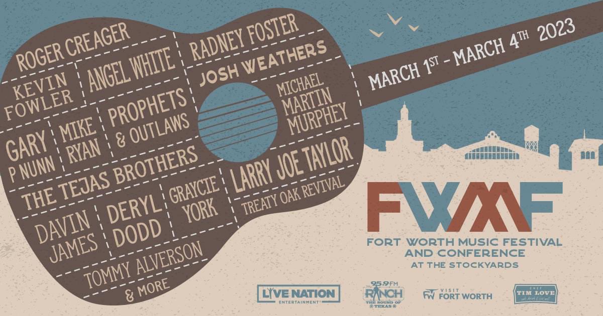 texasmusicfest's tweet photo. Our production team is excited to be a part of the inaugural Fort Worth Music Festival &amp; Conference March 1-4, 2023 in the @fwstockyards!  Tickets available beginning 10am on Friday, January 13th! 🎶🤠

For more information visit: https://t.co/IFeL2WKr3y https://t.co/jaM91uIIMi