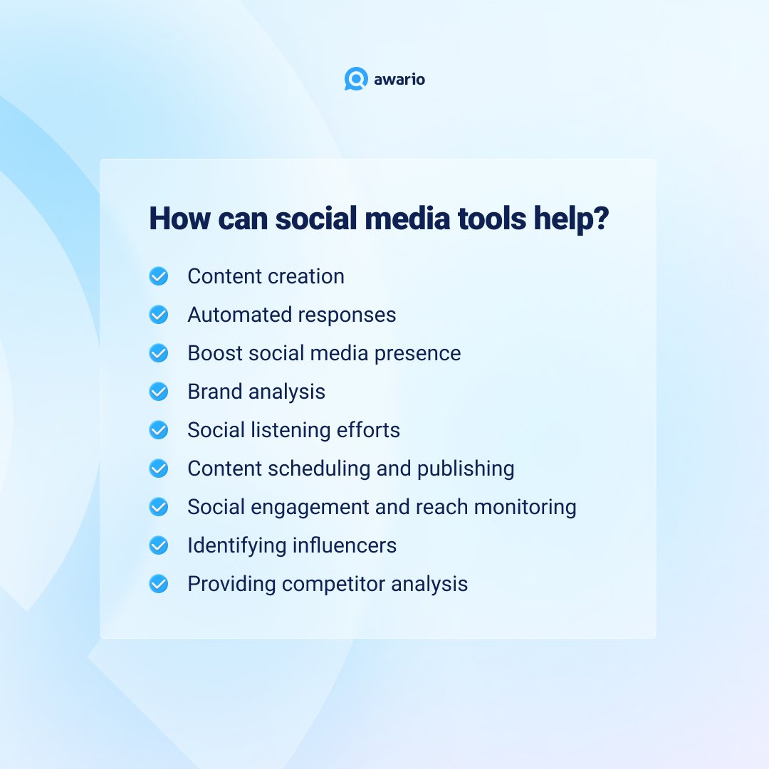 AwarioApp's tweet photo. Look at 𝟭𝟲 𝗧𝗼𝗽 𝗦𝗼𝗰𝗶𝗮𝗹 𝗠𝗲𝗱𝗶𝗮 𝗧𝗼𝗼𝗹𝘀 𝗳𝗼𝗿 𝟮𝟬𝟮𝟯 that will make it easier to work with #content creation, #brandanalysis, and monitoring social engagement
w/ @NetBaseQuid @RivalIQ @AwarioApp @creatopy @unsplash
Find the full list   - https://t.co/DnaIIkhsVs https://t.co/JbTbOMNTWE