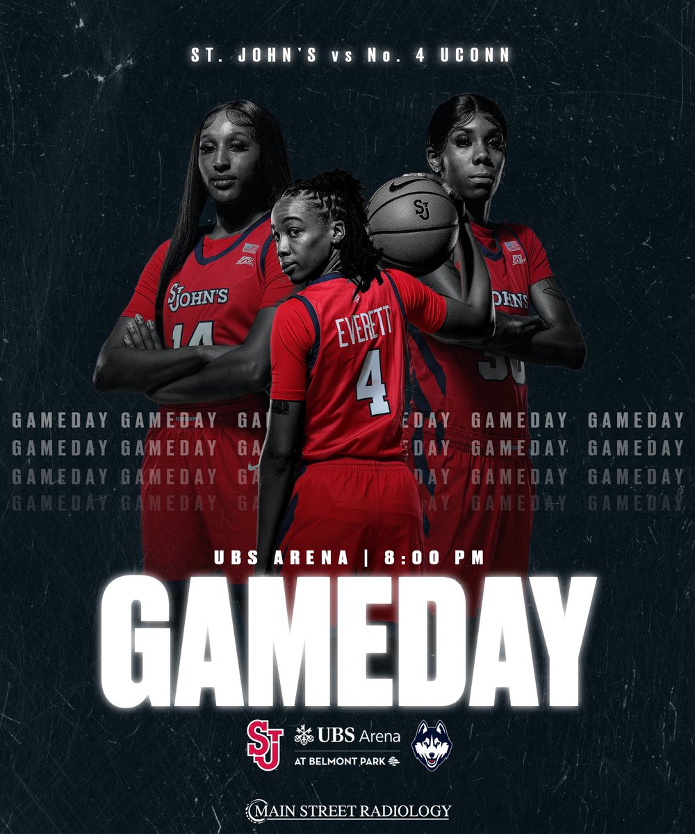 StJohnsWBB's tweet photo. See you tonight @UBSArena https://t.co/TkyO0bbW5P