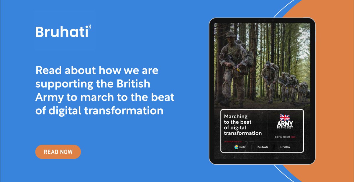 BruhatiTech's tweet image. Read all about how Bruhati is helping to accelerate digital transformation at the @BritishArmy, on page 51 of this month&apos;s issue of @TechnologyMagBC: technologymagazine.com/magazine/techn…

#Bruhati #BritishArmy #TechnologyMagazine #BizclikMedia #DigitalTransformation #EnterpriseArchitecture