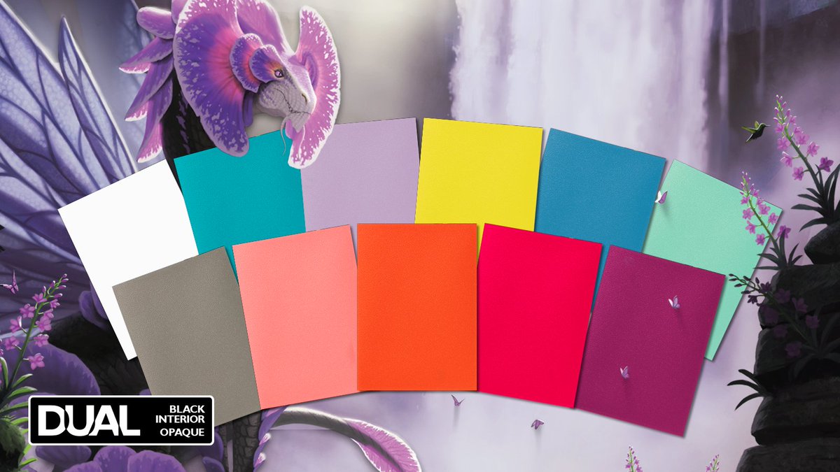 Have you seen all the Matte Dual colors? 

Left to right: (top) Snow, Glacier, Orchid, Lightning, Lagoon, Eucalyptus, (bottom) Crypt, Peach, Ember, Fury and Wraith.
Which is your favorite?

Giveaway: Win 3 packs! RT to enter.

Follow/enable DMs so we can contact you if you win.