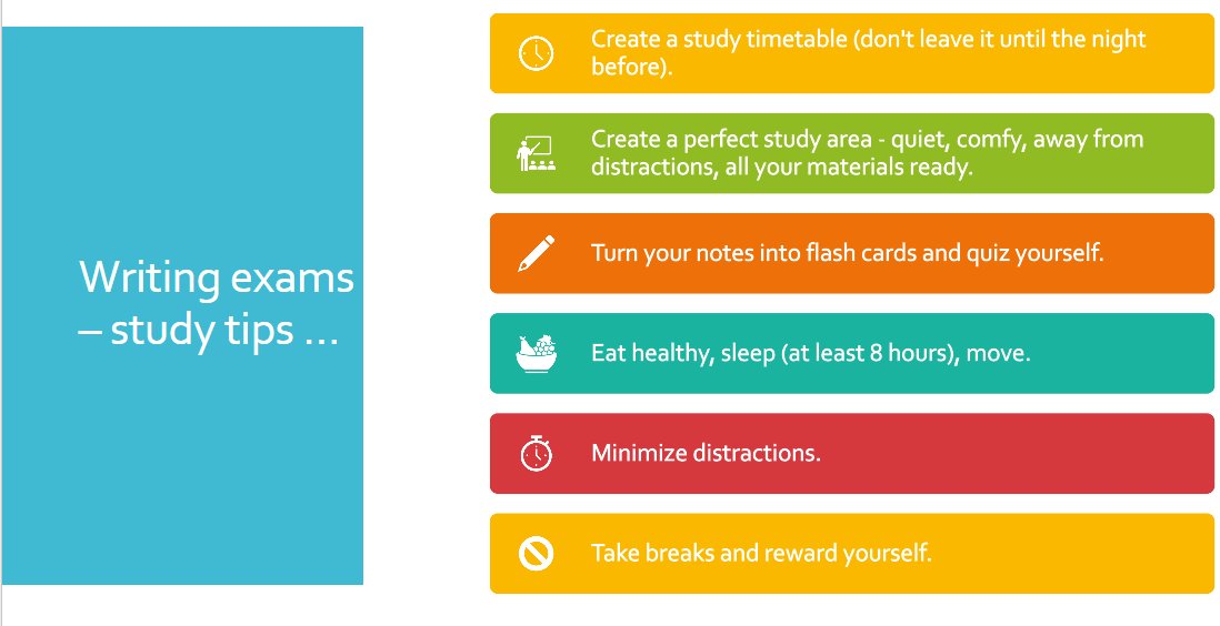 TheresaCommons's tweet photo. Titans - exams are only 2 weeks away.  #studytips @alcdsb @StTSecondary @stcssSC https://t.co/dhrAuQHy9a