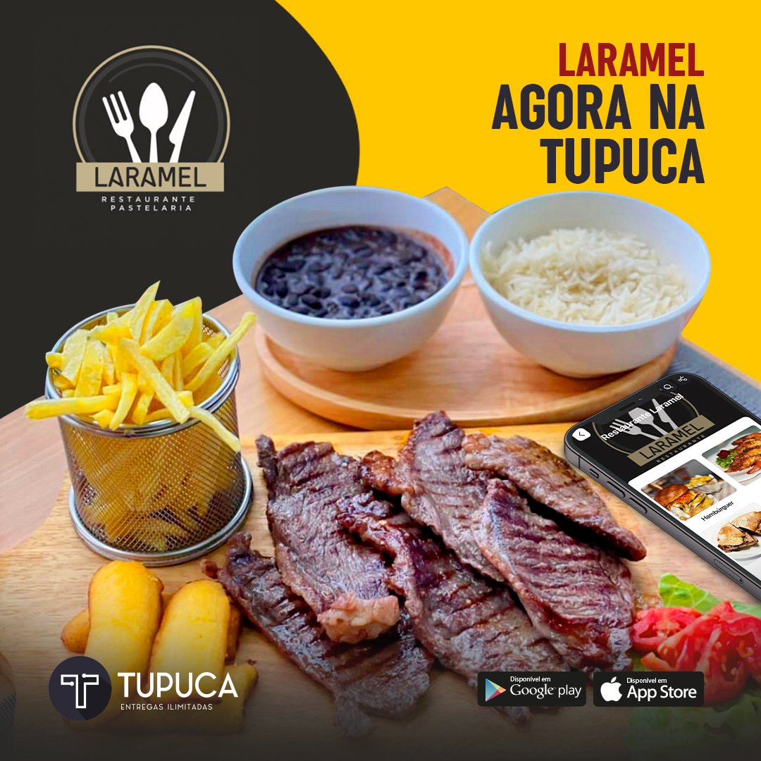 AGORA PODES DELICIAR-SE A PARTIR DE ONDE ESTIVER!

Encomenda já os deliciosos pratos do restaurante LARAMEL pelo aplicativo. Pede a partir do conforto da casa ou de onde estiveres.

#tupucaentrega #tupucafacilita #tupucanaopara