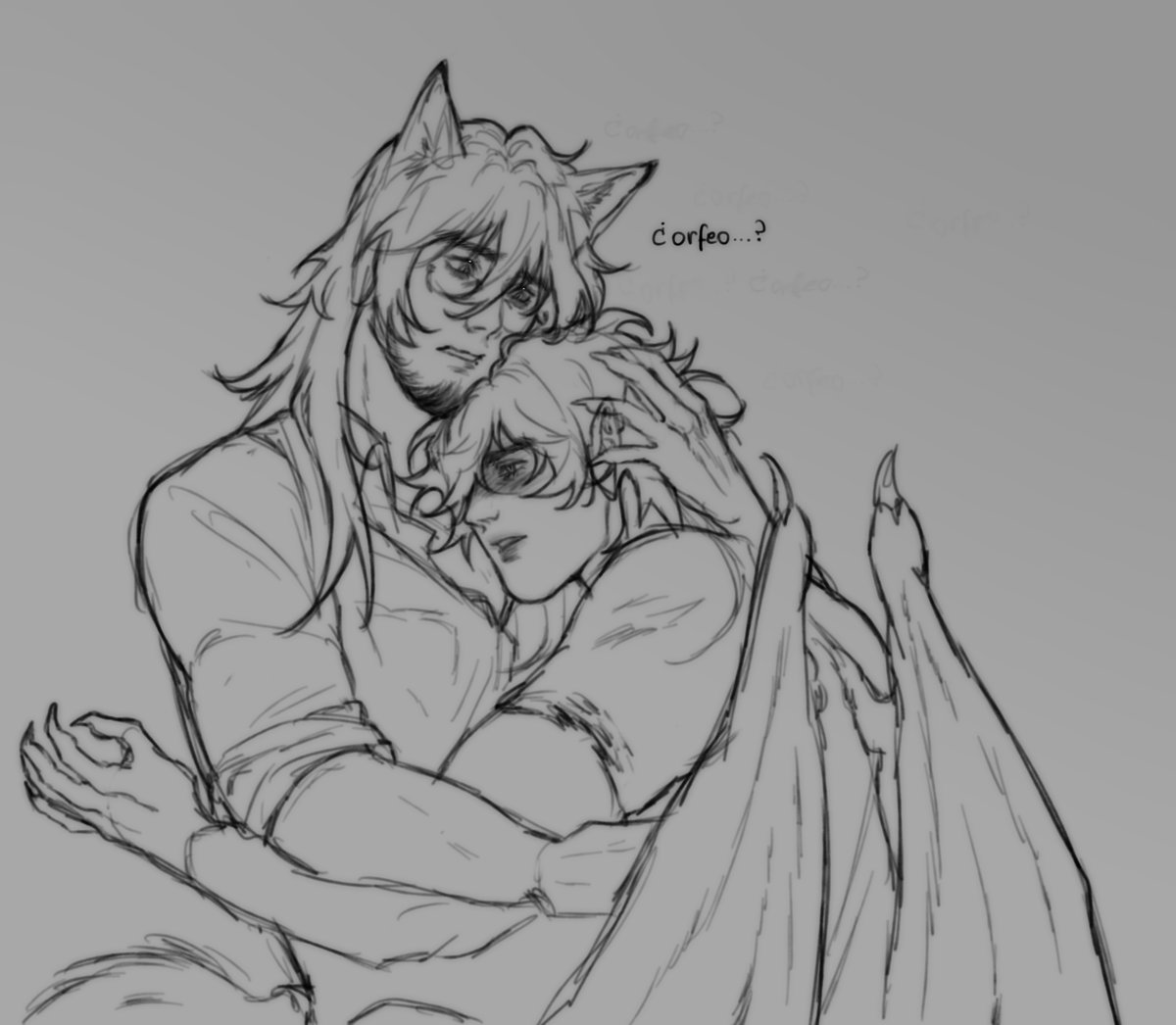 vampxae's tweet photo. family 🦊🦇 #toflannSMP https://t.co/NH1GYLCPsb