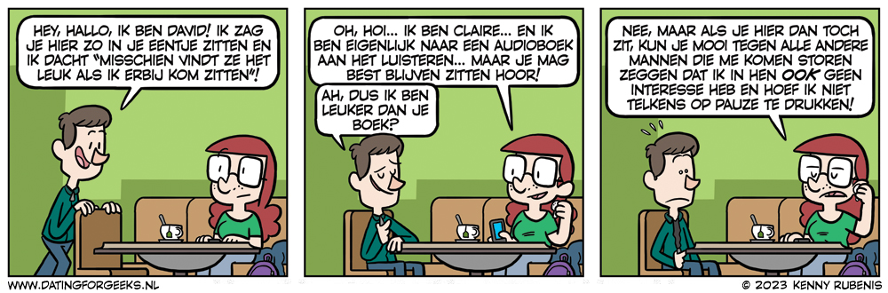 kennyrubenis's tweet photo. Kom er gezellig bijzitten, in de #datingforgeeks van vandaag... https://t.co/xfXZDe4om8