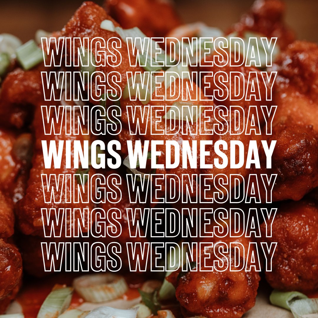 🍗WINGS WEDNESDAY🍗

All you can eat buffalo chicken, cauliflower or seitan wings for £12 p/p!

All day, every Wednesday.

#wingswednesday #brewdogliverpool #brewdog #wings #foodchallenge