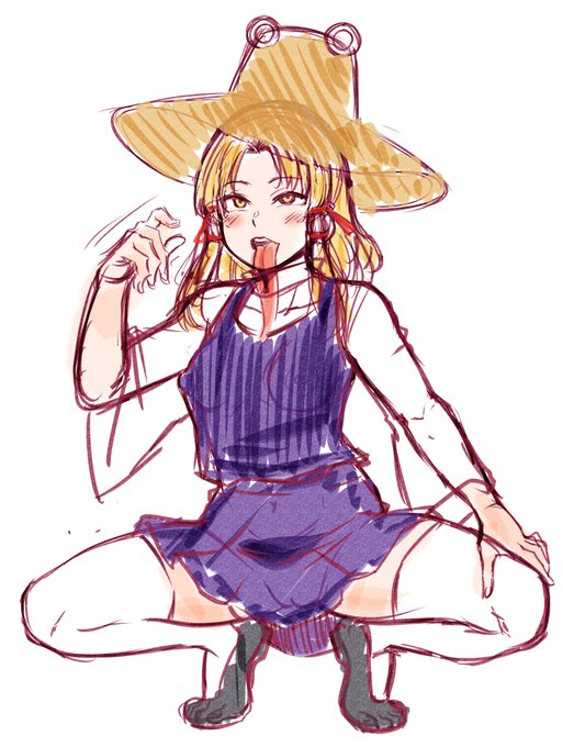 次の依頼は諏訪子さま～(ラフ 