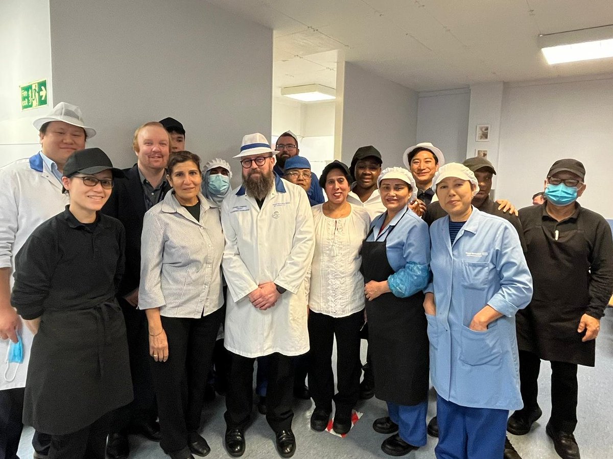 BuildingRBH's tweet photo. Thanks to the fabulous @RBNHSFT catering team who made our delicious, delayed Christmas lunch today for staff! Well worth the wait #christmasinjanuary #bestcateringteam #nhsfood #nhsstaff https://t.co/BCdInQk1Yf