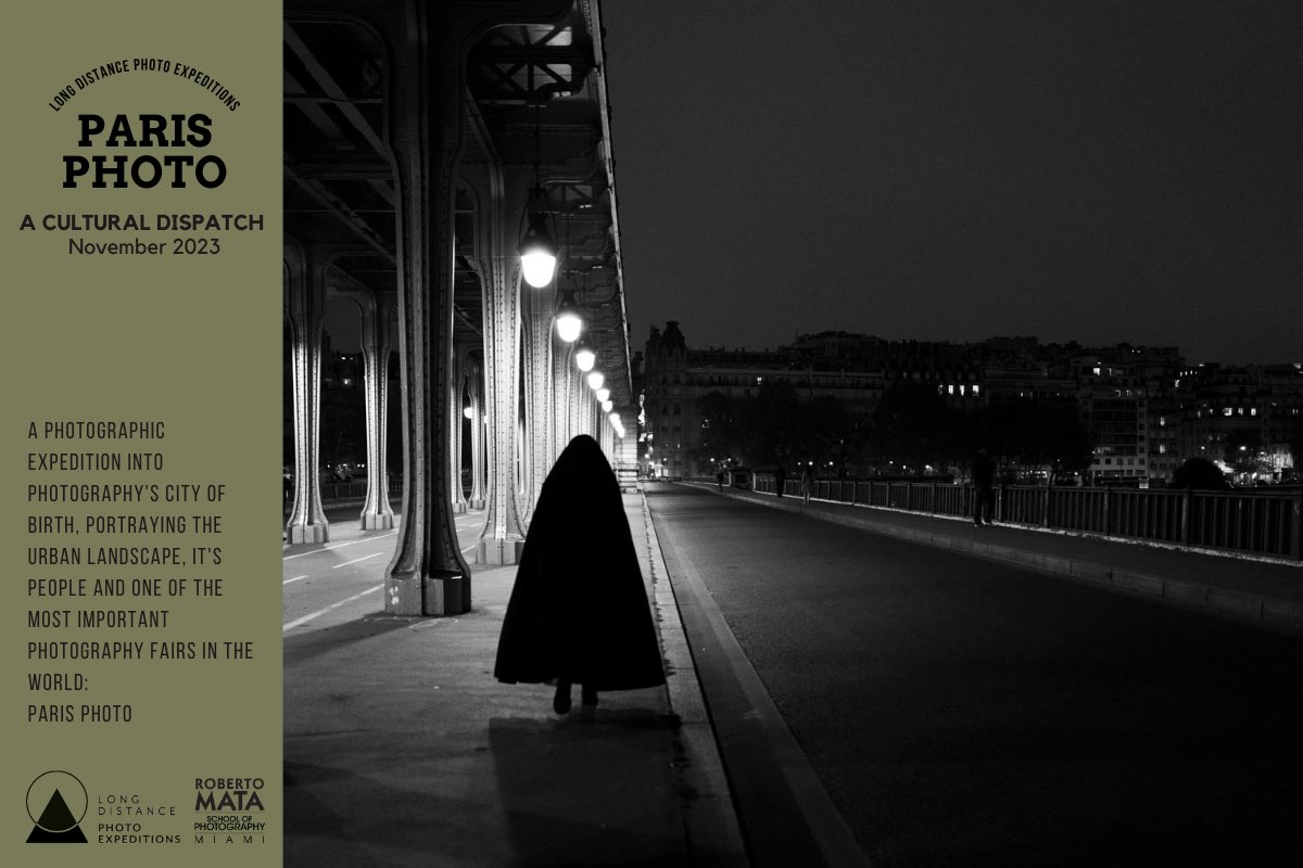 Próximamente tendremos la fecha exacta del Cultural Dispatch - Paris Photo 2023. Info en nuestra página Web.