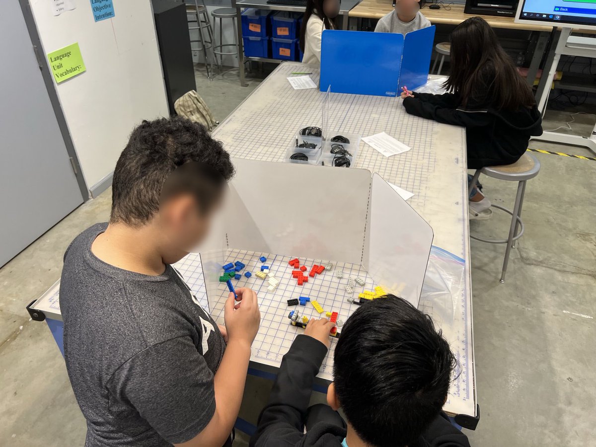 Students in Verizon Innovation Lab <a href="/HBMS_Warriors/">Hodges Bend Middle School</a> are building communication and problem solving skills with team building activities. <a href="/FBISDSTEM/">Fort Bend ISD STEM</a> <a href="/dpvils/">Verizon Innovative Learning Schools</a> <a href="/LearningVerizon/">Verizon Innovative Learning</a>