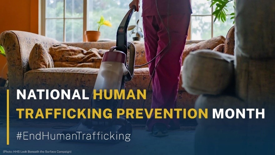 Labor trafficking and sex trafficking are both forms of #HumanTrafficking. This #HumanTraffickingPreventionMonth, learn how to identify human trafficking and share these resources for victims and their allies: ow.ly/3fI450M3VIu