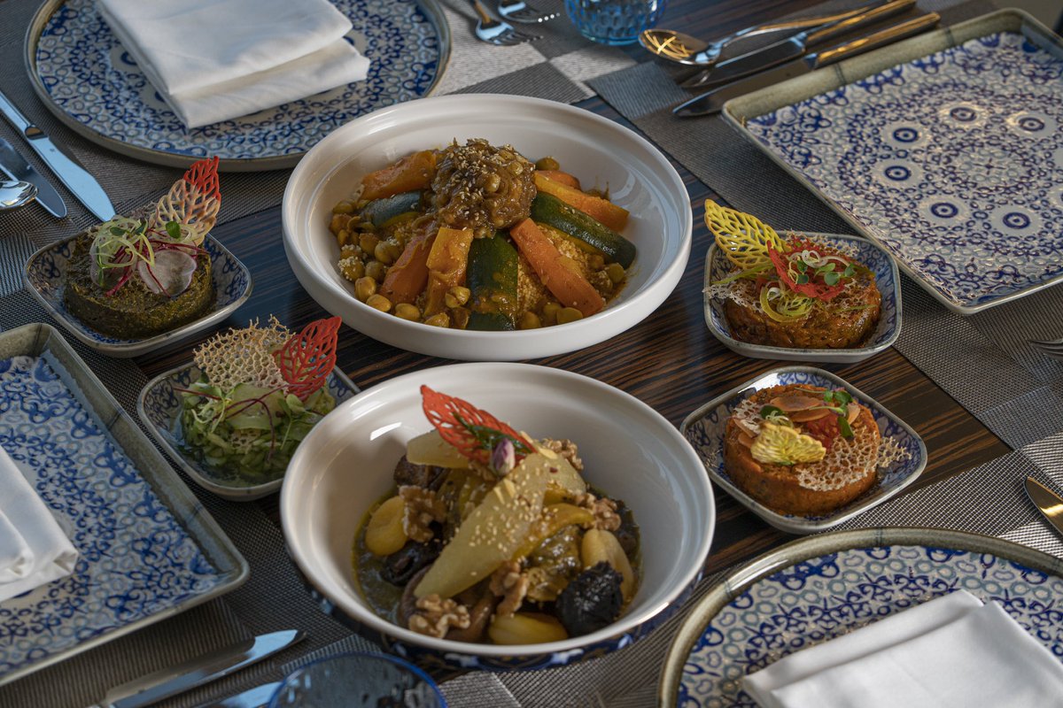 Do not miss our Couscous Friday at @caza_doha ! ✨160 QAR inclusive of your choice of starters, Couscous, Moroccan Halaouiat and a fresh Mint Tea 🍃 

To reserve, please call 40413333 📞 

#doha #dohafoodies #doharestaurant