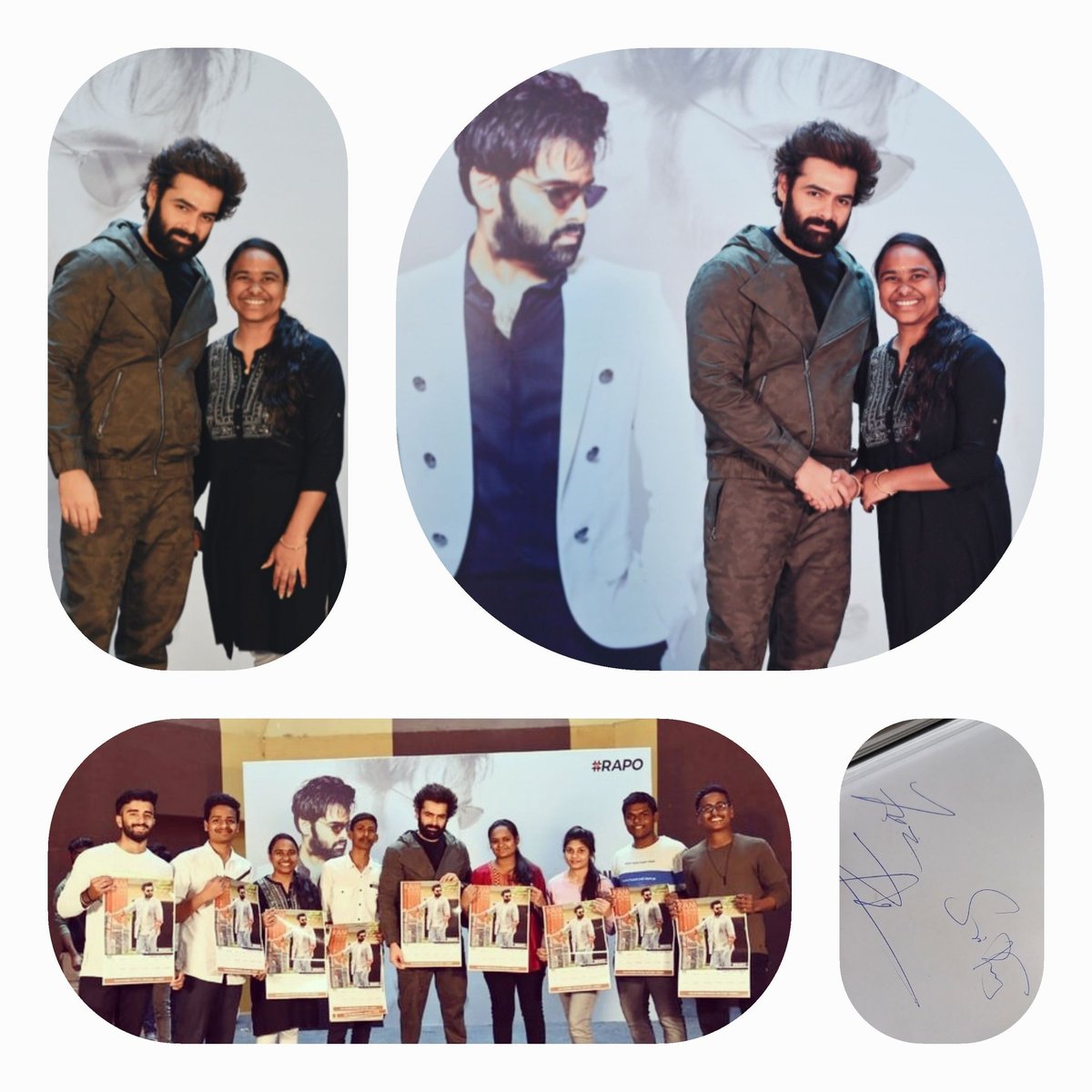 sripriyagowd's tweet photo. Memorable Moments For Me 🫂🥳😘
#fanmoment #dieheartfan #teamrapo #rapo https://t.co/EhJfXR4ZaI