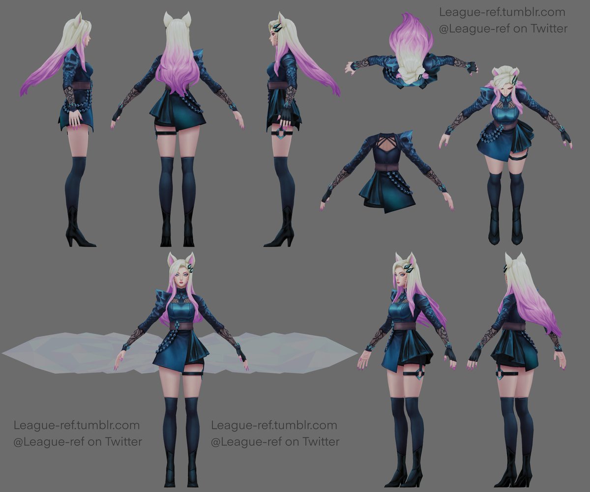 Ahri, The Nine-Tailed Fox, ASU turnarounds [PBE 13.2] 5/6 K/DA ALL